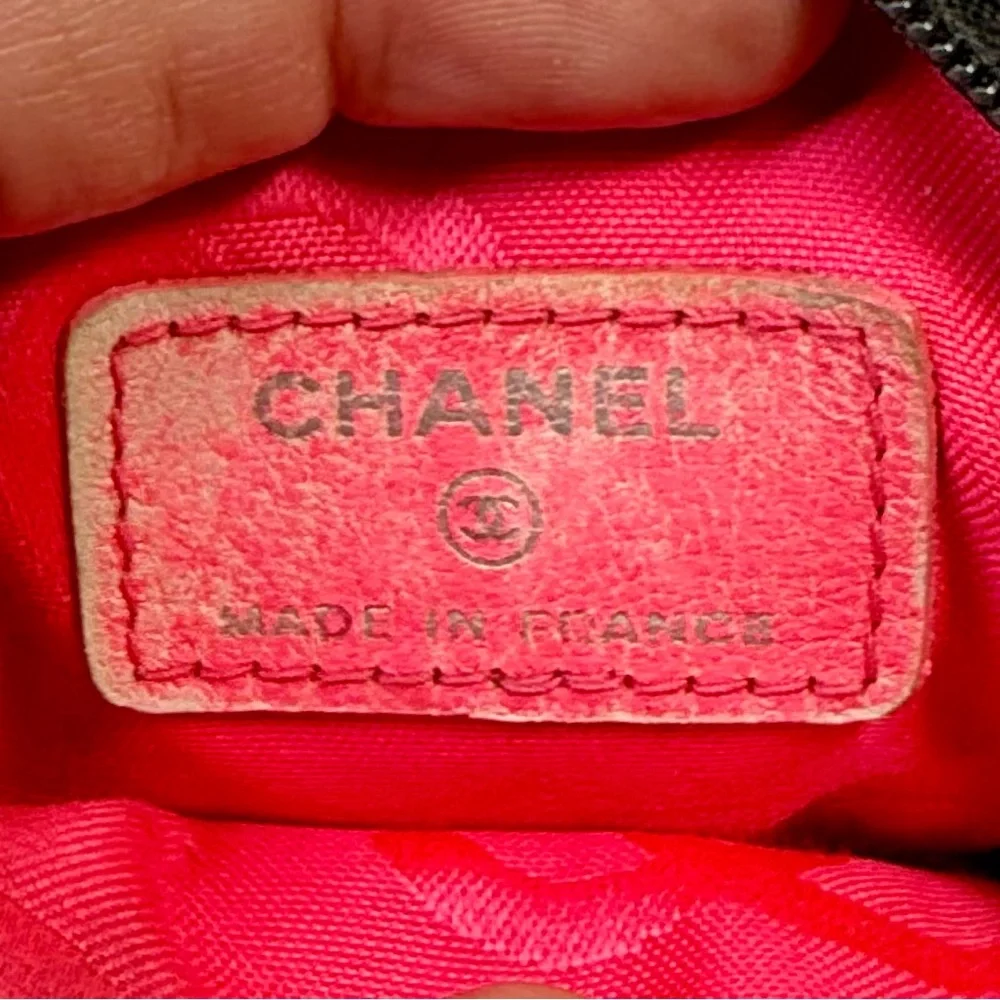 Chanel CC Logo Lambskin Leather Belt Bag/Crossbody Bag